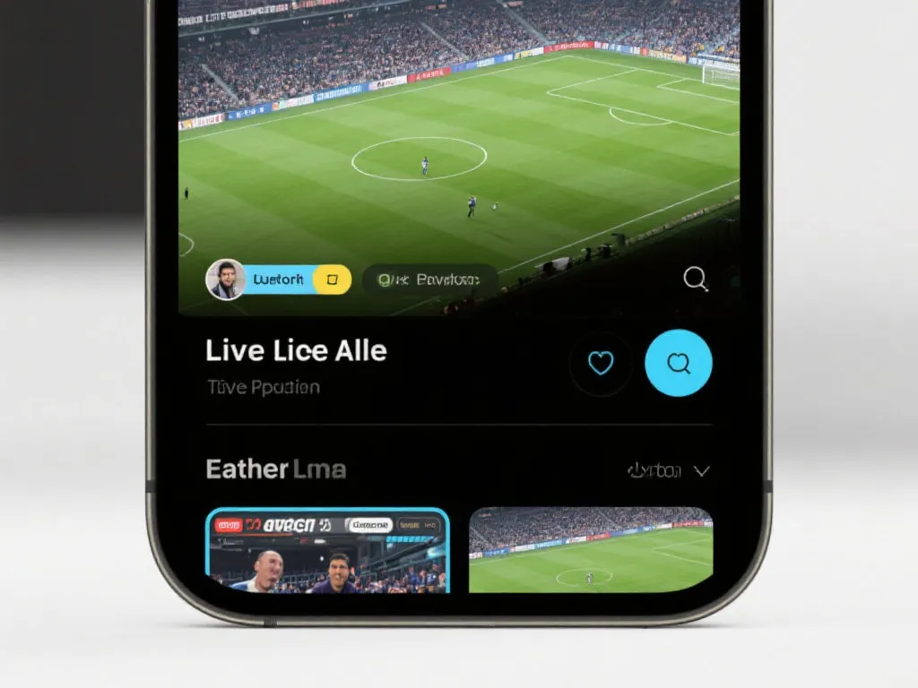 世界杯直播APP界面预览